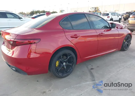 2017 Alfa Romeo Giulia Ti Rwd from USA, damaged, VIN ZARFAECN9H7545070